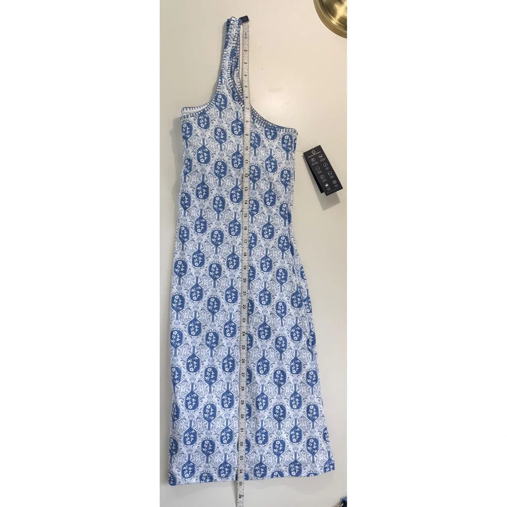 Cabana Life Royal Blue White Pickleball Dress UPF 50+ Court Sporty NWT L